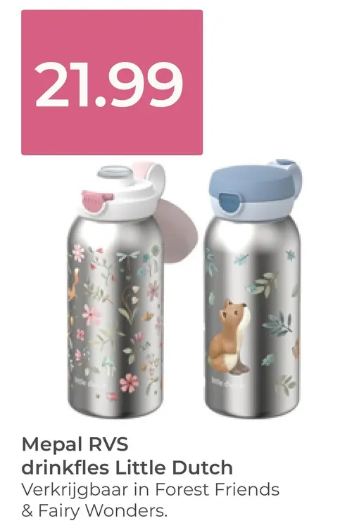 Aanbieding: drinkfles Little Dutch