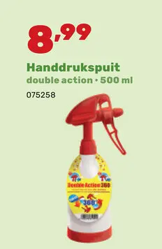 Promotie: Handdrukspuit