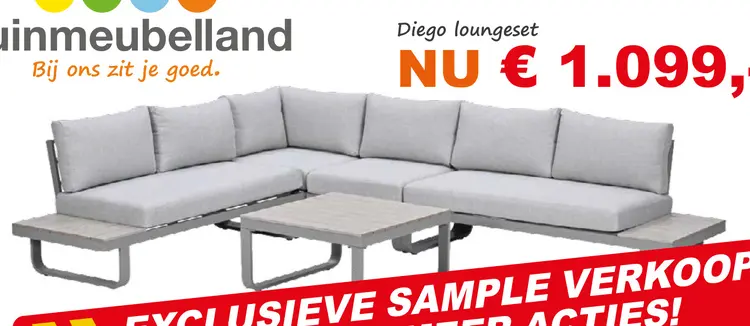 Aanbieding: Diego loungeset