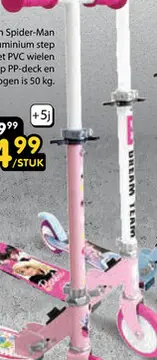 Aanbieding: Barbie inklapbare aluminium step