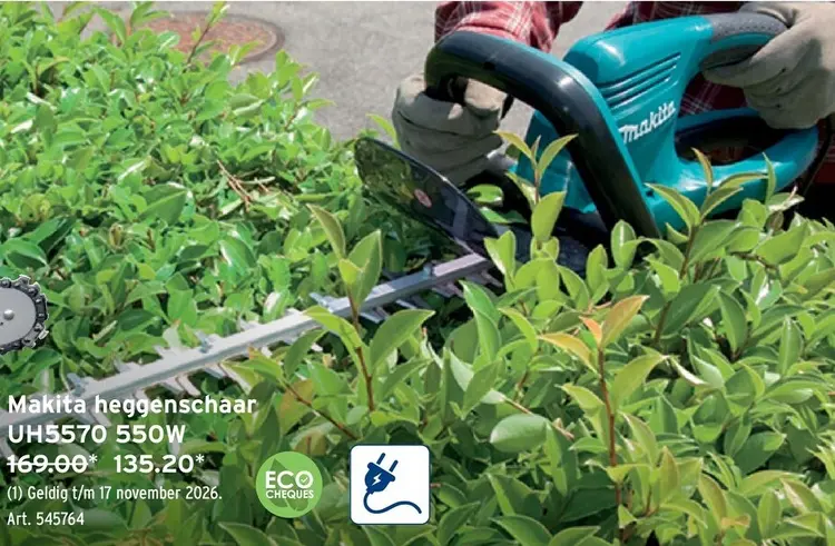 Promotie: Heggenschaar UH5570 550W