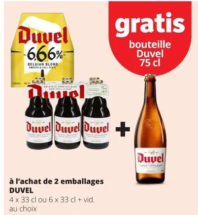 Offre: Bière blonde