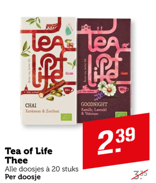 Aanbieding: Tea of Life Thee