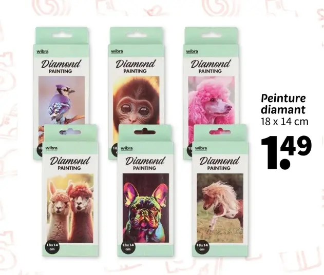 Offre: Peinture diamant