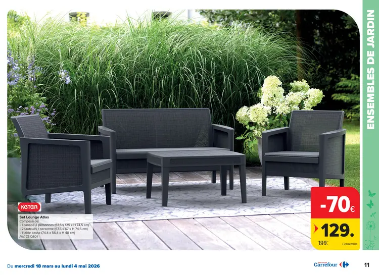 Offre: Set Lounge Atlas