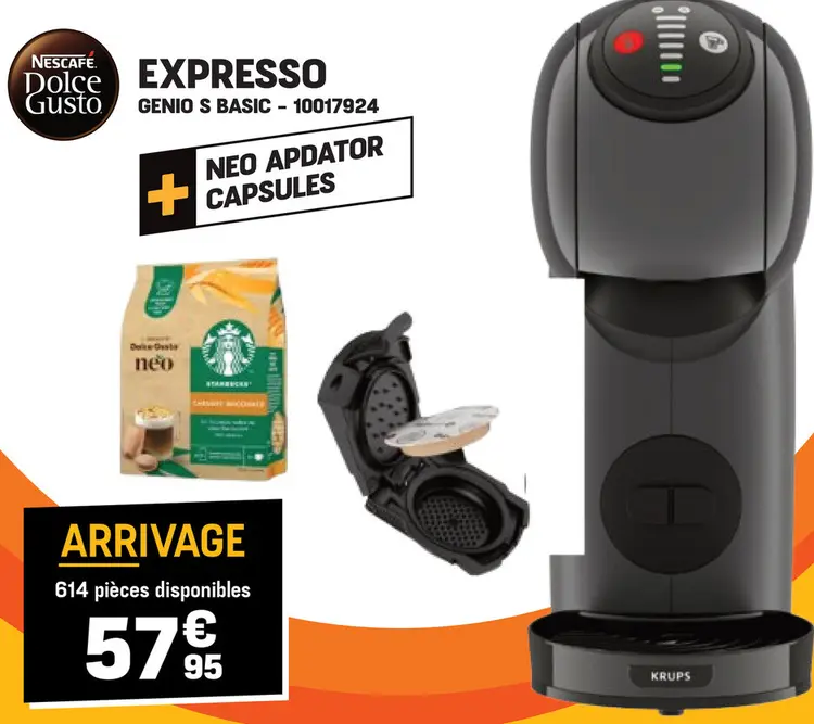 Offre: Expresso genio s basic