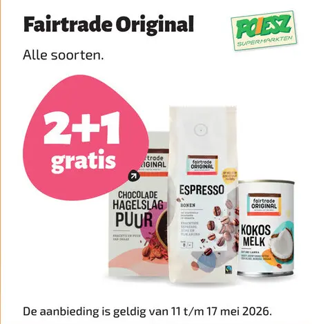 Aanbieding: Fairtrade Original