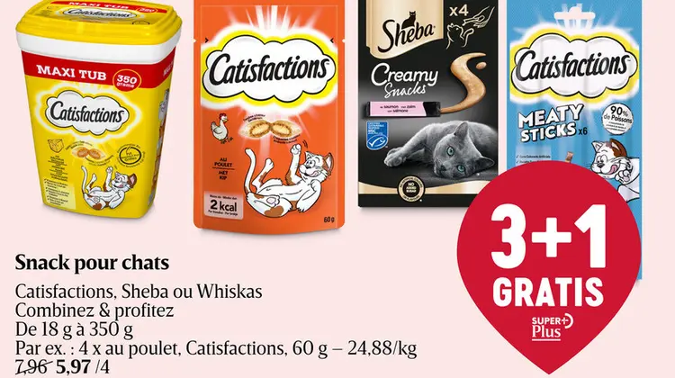 Offre: Snack pour chats