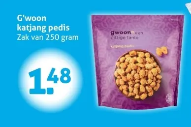 Aanbieding: katjang pedis