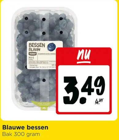 Aanbieding: Blauwe bessen