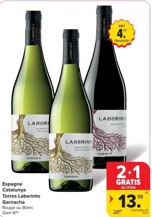 Offre: Torres Laberinto Garnacha