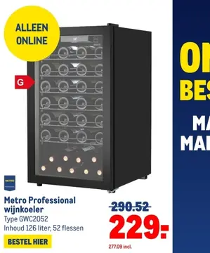 Aanbieding: Metro Professional wijnkoeler