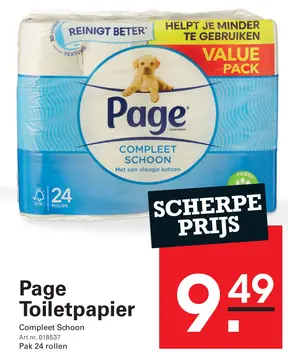 Aanbieding: Page Toiletpapier