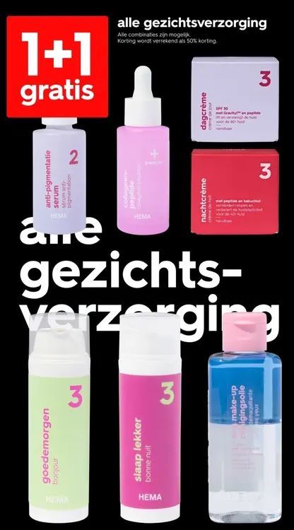Aanbieding: Alle gezichtsverzorging
