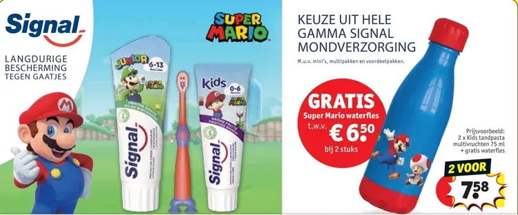 Promotie: Signal Super Mario Mondverzorging