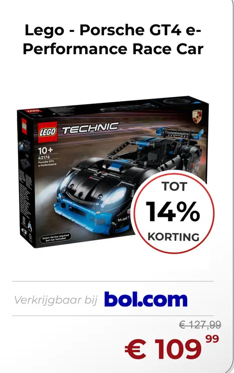 Aanbieding: Porsche GT4 e-Performance Race Car