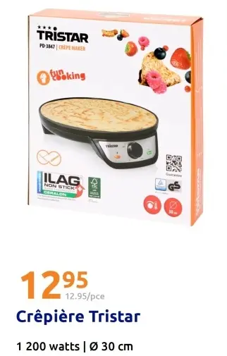 Offre: Crêpière Tristar