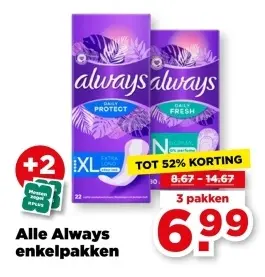 Aanbieding: Always