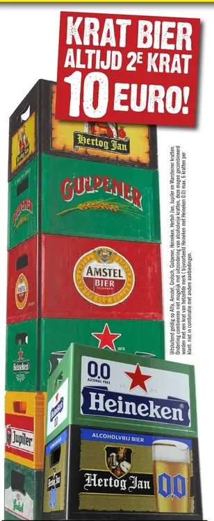 Aanbieding: Krat Bier