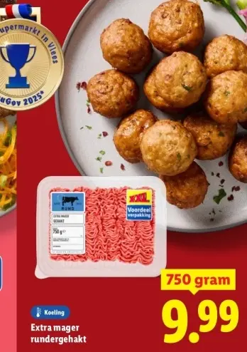 Aanbieding: Extra mager rundergehakt