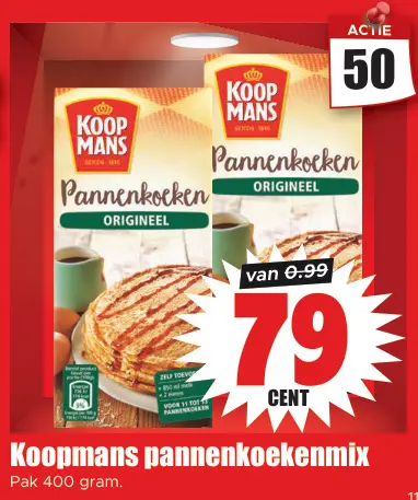 Aanbieding: Pannenkoekenmix