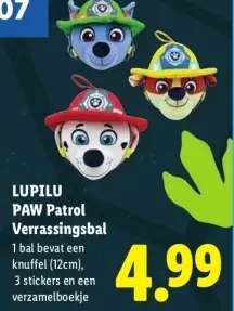 Aanbieding: PAW Patrol Verrassingsbal