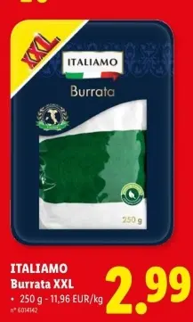 Offre: Burrata XXL