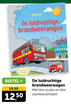 Aanbieding: De luidruchtige brandweerwagen