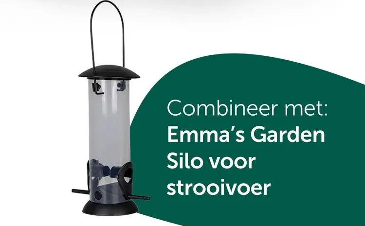 Promotie: Emma's Garden Silo voor strooivoer