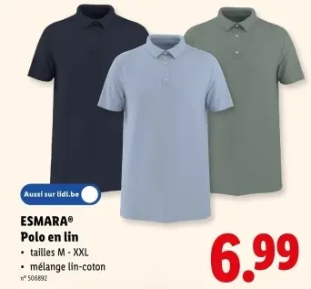 Offre: Polo en lin