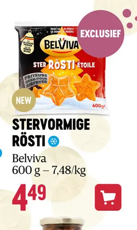 Aanbieding: Stervormige rösti