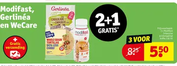 Aanbieding: Modifast, Gerlinéa en WeCare