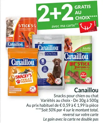 Offre: Snacks pour chien ou chat