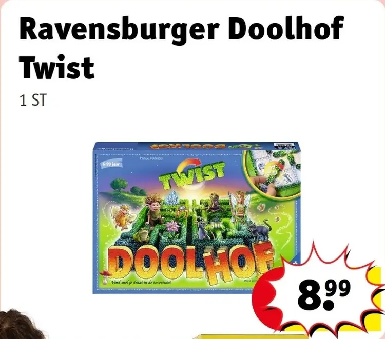 Promotie: Doolhof Twist