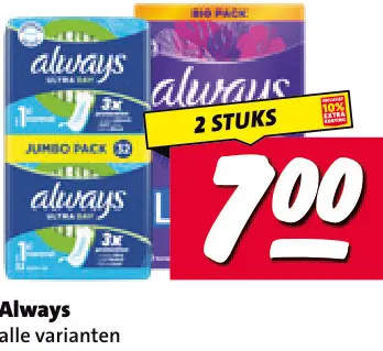 Aanbieding: Maandverband