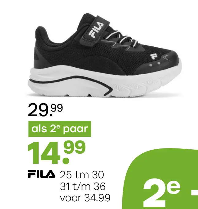 Promotie: Sneakers zwart