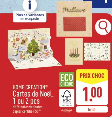 Offre: Cartes de Noël