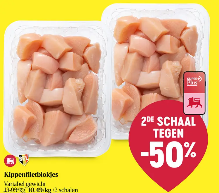 Promotie: Kippenfiletblokjes
