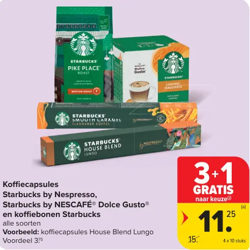 Promotie: Koffiecapsules