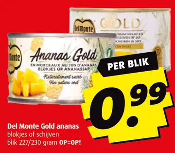 Aanbieding: Del Monte Gold ananas