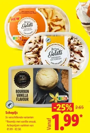 Aanbieding: Schepijs