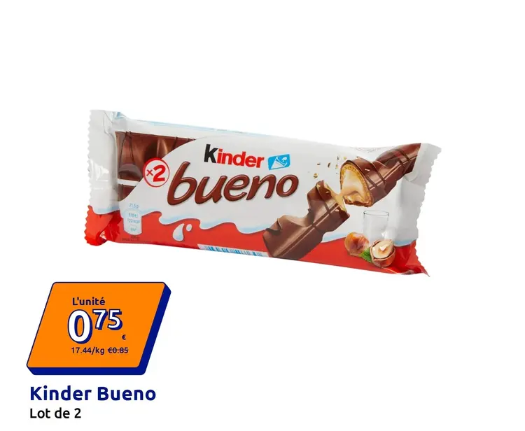 Offre: Kinder Bueno