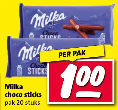 Aanbieding: Chocosticks