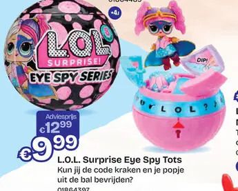 Aanbieding: L.O.L. Surprise Eye Spy Tots
