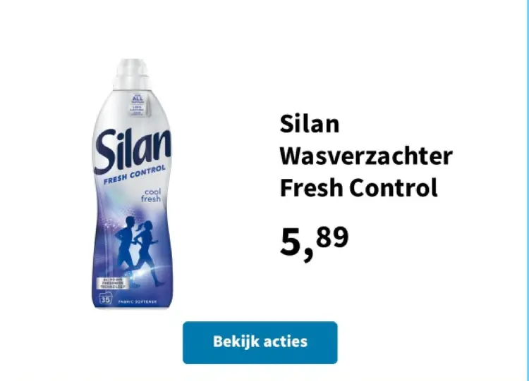 Promotie: Silan Wasverzachter Fresh Control