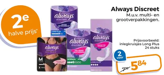 Aanbieding: Always Discreet