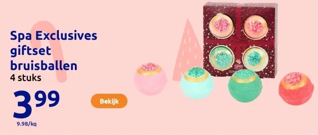 Aanbieding: Spa Exclusives giftset bruisballen