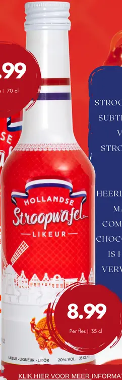 Aanbieding: Hollandse Stroopwafel Likeur