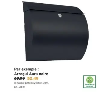 Offre: Arregui Aura noire