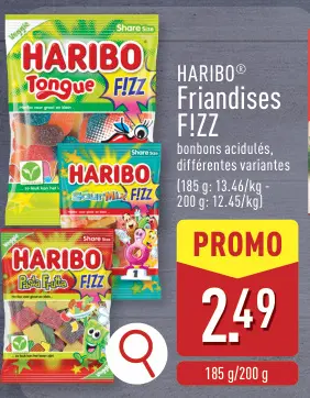 Offre: Friandises F!ZZ